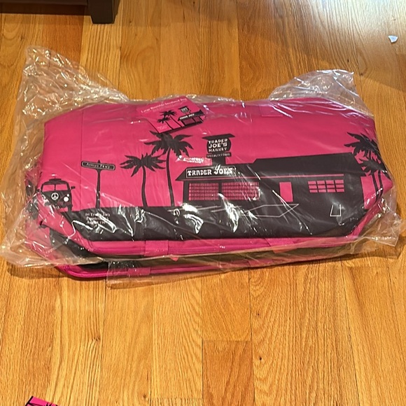 Pink Trader Joe’s bag - Picture 2 of 7